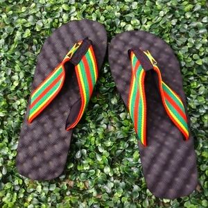 Slippers Summer Red♥️Gold💛Green 💚